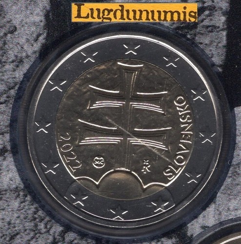 Slovaquie 2022 euro fdc - 2022,