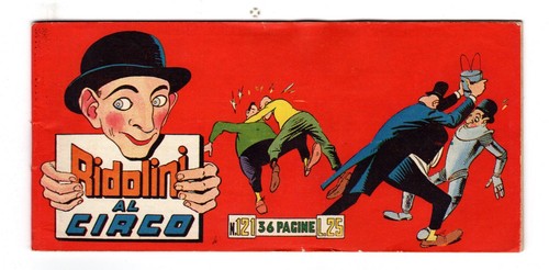 Fumetto striscia ridolini - ,