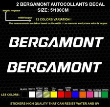 Bergamont logo autocollant - 2,