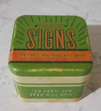 SCATOLA  IN LATTA ORIGINALE COMPLETO DI ISTRUZIONE PER OROLOGIO FOSSIL