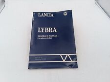 Manuale officina Lancia Lybra Guardia di Finanza versione civile libro originale