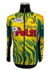FELPA BICI CICLISMO MAILLOT BIKE SWEATSHIRT VAPORELLA POLTI SANTINI JHF909