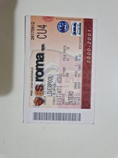 Biglietto as roma Liverpool