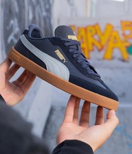 PUMA SNEAKERS  CLUB II ERA 397447  18 BLU GRIGIO UOMO