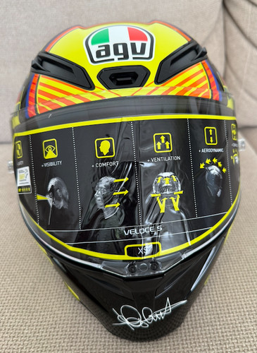 Casco agv veloce - xs, 53-54