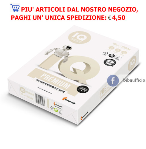 Risma fogli carta 160gr - fogli,