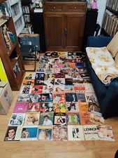 LOTTO VINILI STOCK 45 THE BEATLES PRESLEY MADONNA  ZERO CELENTANO MINA COMPLESSI