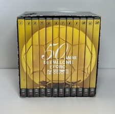 DVD 50 ANNI DI PALLONE D'ORO COLLEZIONE Cofanetto Serie COMPLETA  1 - 12 Episodi