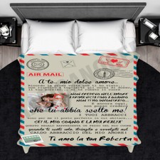 Plaid per Lui lettera