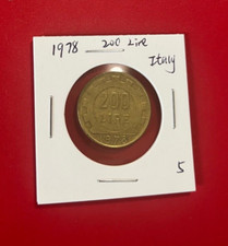 1978 200 LIRE ITALY COIN -