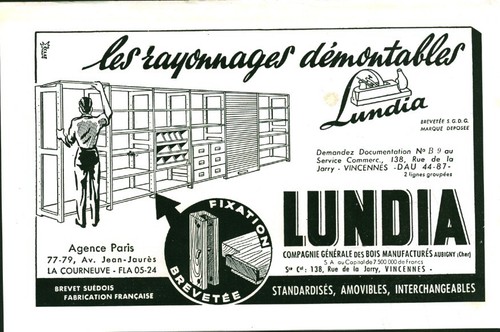 Publicité ancienne les
