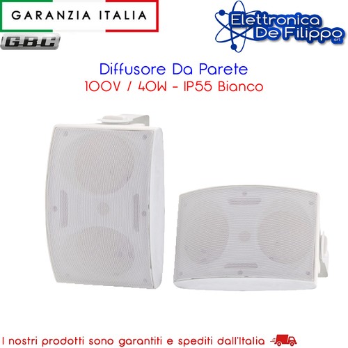 Diffusore parete 100v 40w - parete, /