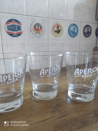 Bicchieri pubblicitari aperol - bicchieri,