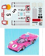 Decal 1/43 Ferrari 512S long Le Mans '70  #5 Accessories Tecnomodel