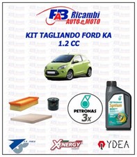 KIT TAGLIANDO FORD KA 1.2cc - 3 FILTRI 3 LITRI PETRONAS SYNTIUM 10W40