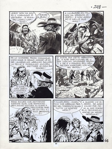 Tavola originale zagor - zagor, ill