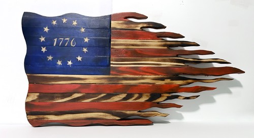 Bandiera americana rustica