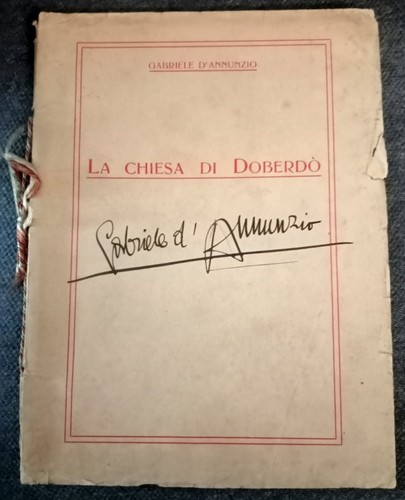 1922 gabriele annunzio - 1922-gabriele, d'annunzio-la