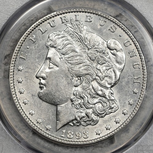 1893 morgan dollar pcgs - dollar,