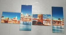 Quadro su tela Quadri moderni New York 140 x 95 cm 4 tele arredamento moderno