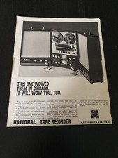 1965 national tape recorder - 1965,