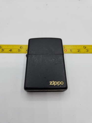 Collectable black zippo - collectable,