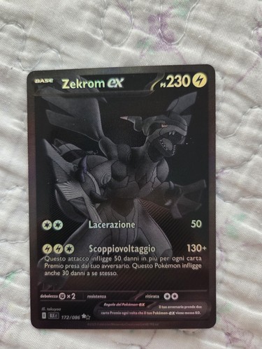 Pokemon tcg zekrom 172 086 - pokemon, 172/086