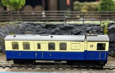 Egger-Bahn / Jouef 009/HOe No.10 Railcar Blue/Cream - Tested
