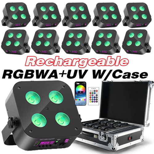 8pcs led wireless palco - 8pcs,