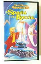 Vhs LA SPADA NELLA ROCCIA Walt