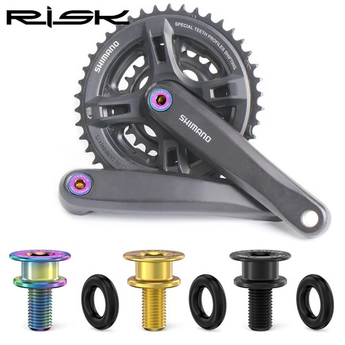 Risk m8x15mm titanio mtb - titanio,