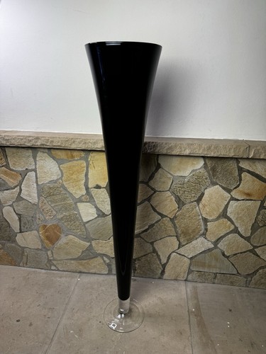 Portaombrelli vetro nero - in,
