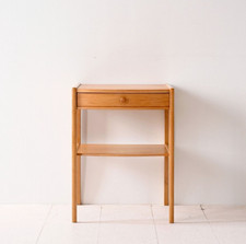 Midcentury vintage oak bedside - oak,