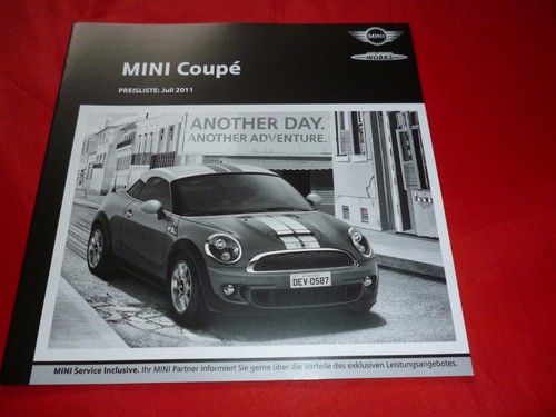 Listino prezzi mini coupe - prezzi, r58