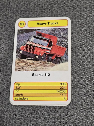 Scania 112 truck - -,