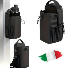 Borsa Magnetica Da Palestra Zaino Tracolla Portabottiglie Portatile Allenamento