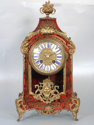 Antique french mantel - antique, clock