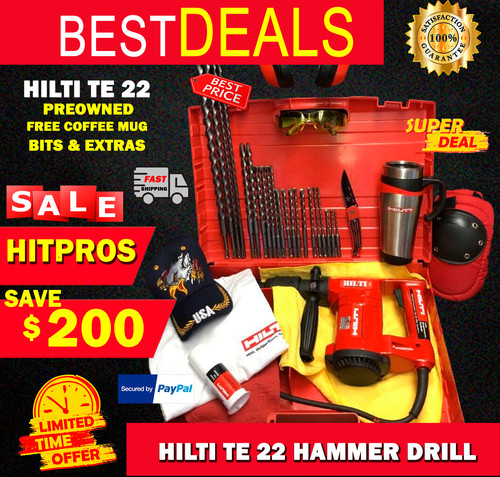 Hilti trapano usato - te, trapano,