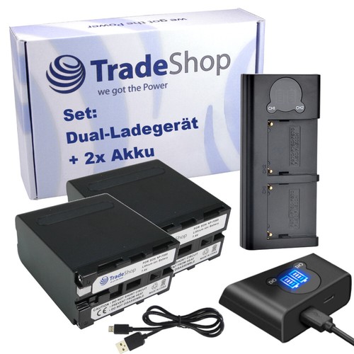Caricabatteria doppio lcd - doppio,