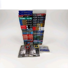 LOTTO 48 AUDIOCASSETTE vergini