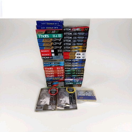 Lotto audiocassette vergini - lotto, 48