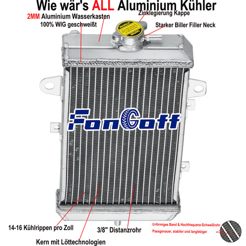 Radiatore file per atv - radiatore,
