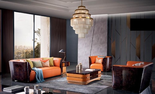 Mobili lusso set - di,