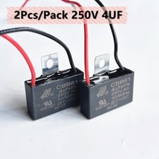 2pz CBB61 4mfd 4uf 4.0uf 250V