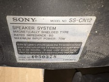 casse acustiche usate Sony