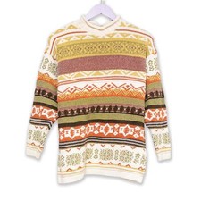 Maglione Vintage multicolore a