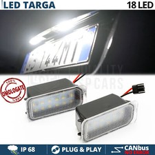 Luci TARGA LED PER Ford C-Max 2 Placchette CANbus Luce Bianca GHIACCIO 6500K