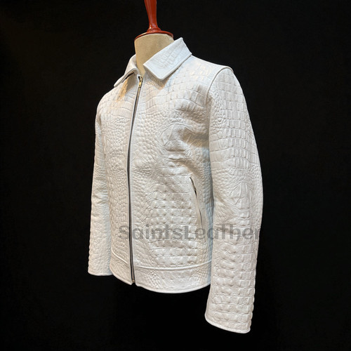 Giacca pelle uomo - in,