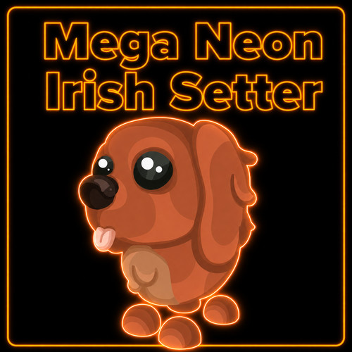 Mega neon irish setter - mega,