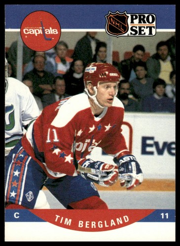 Tim bergland rookie 1990 91 - tim, rc